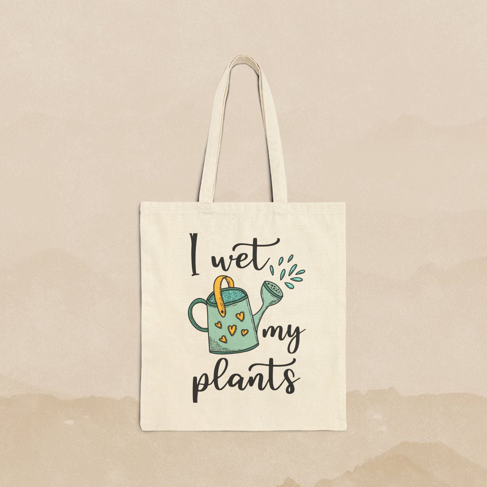 I Wet My Plants Tote Bag