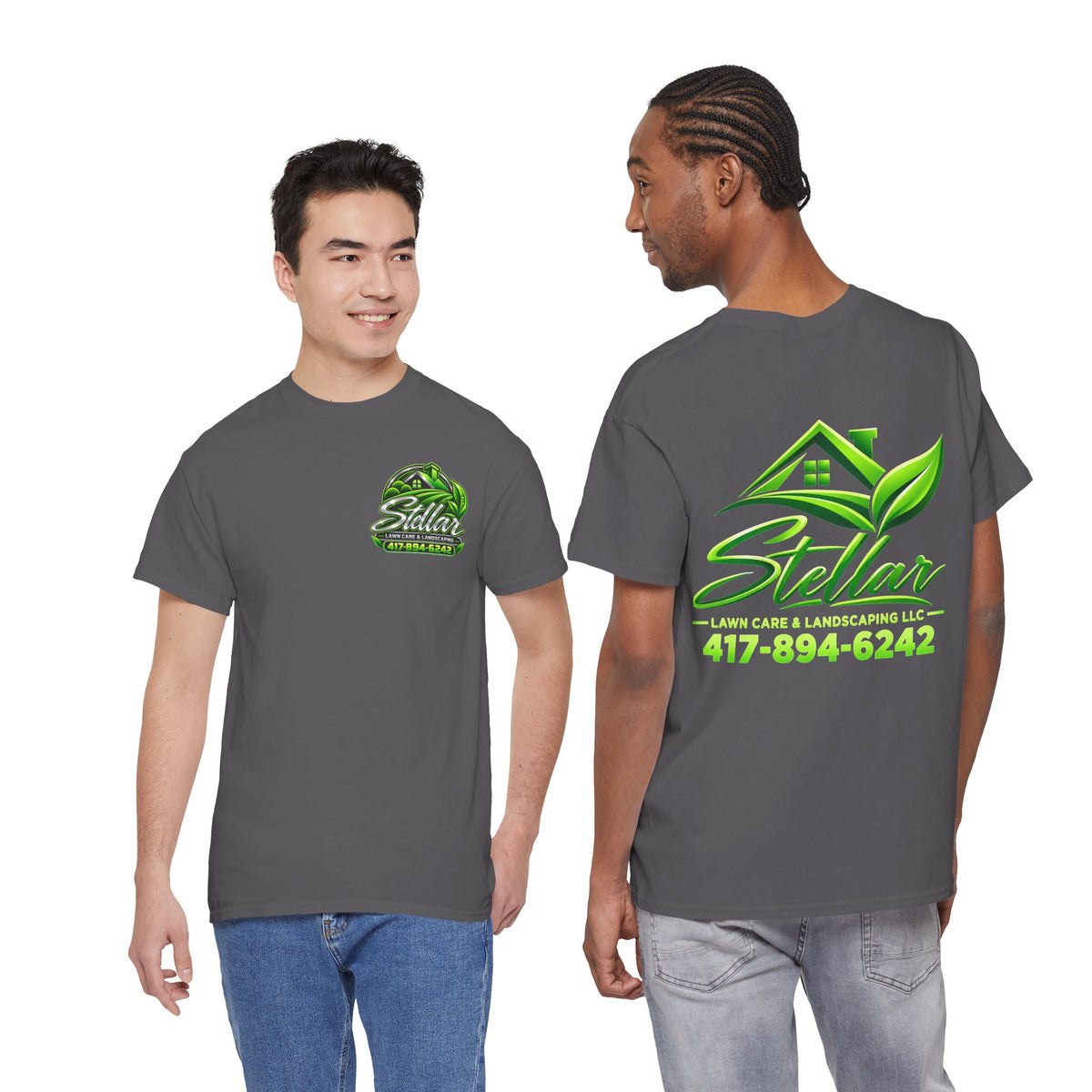 Custom Business Logo T-Shirt | Personalized Company Shirts | Employee Uniforms & Small Business Apparel