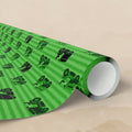 Lawn Mower Pattern Wrapping Paper | Retro Movie Camera Print