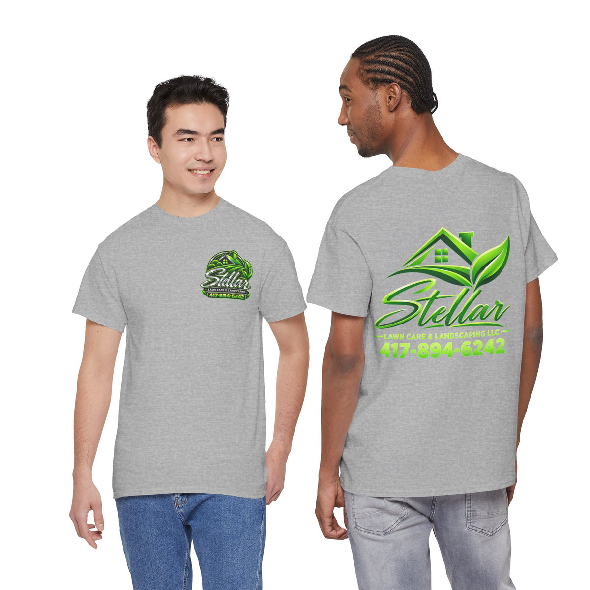 Custom Business Logo T-Shirt | Personalized Company Shirts | Employee Uniforms & Small Business Apparel