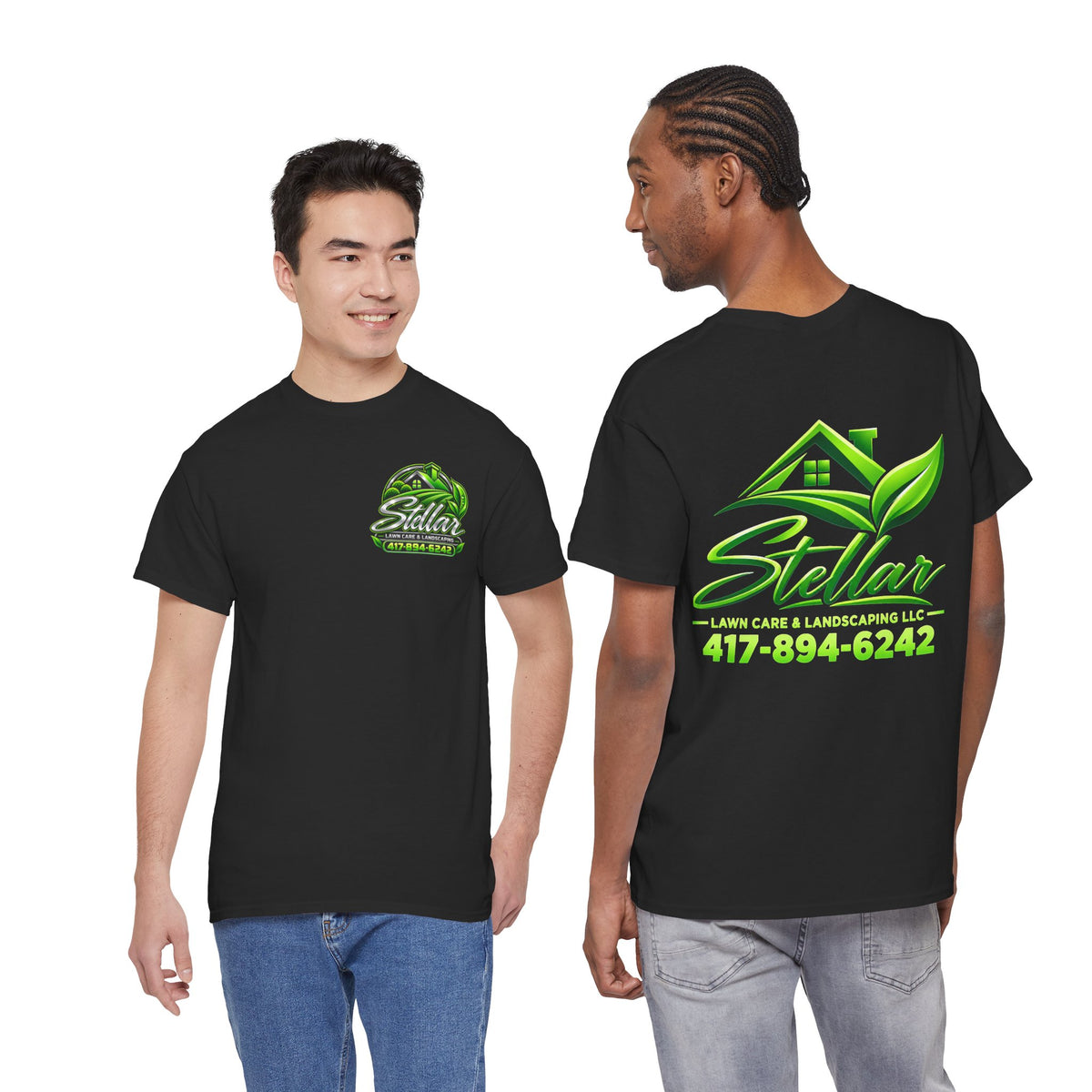 Custom Business Logo T-Shirt | Personalized Company Shirts | Employee Uniforms & Small Business Apparel