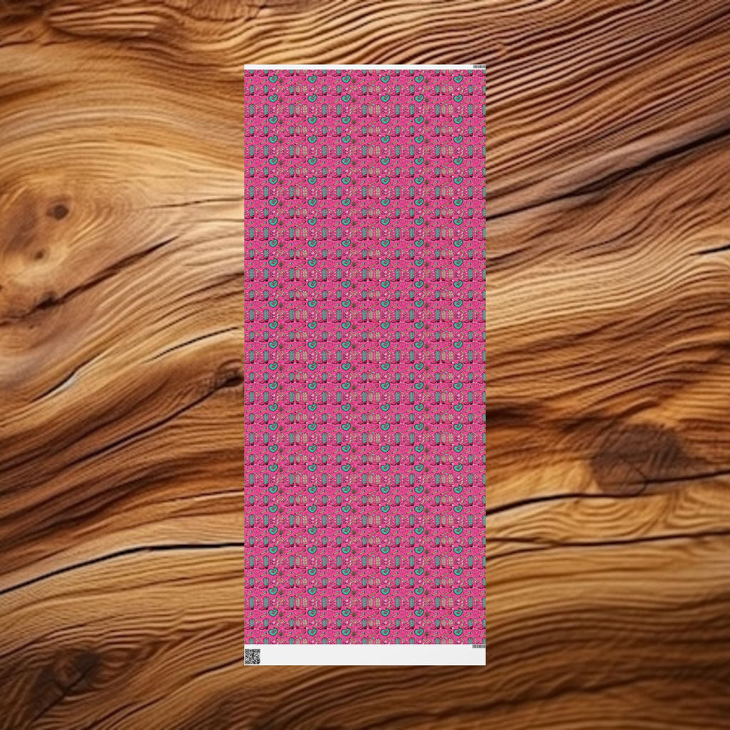 Girly Western  Pink Cowgirl Boots Wrapping Paper