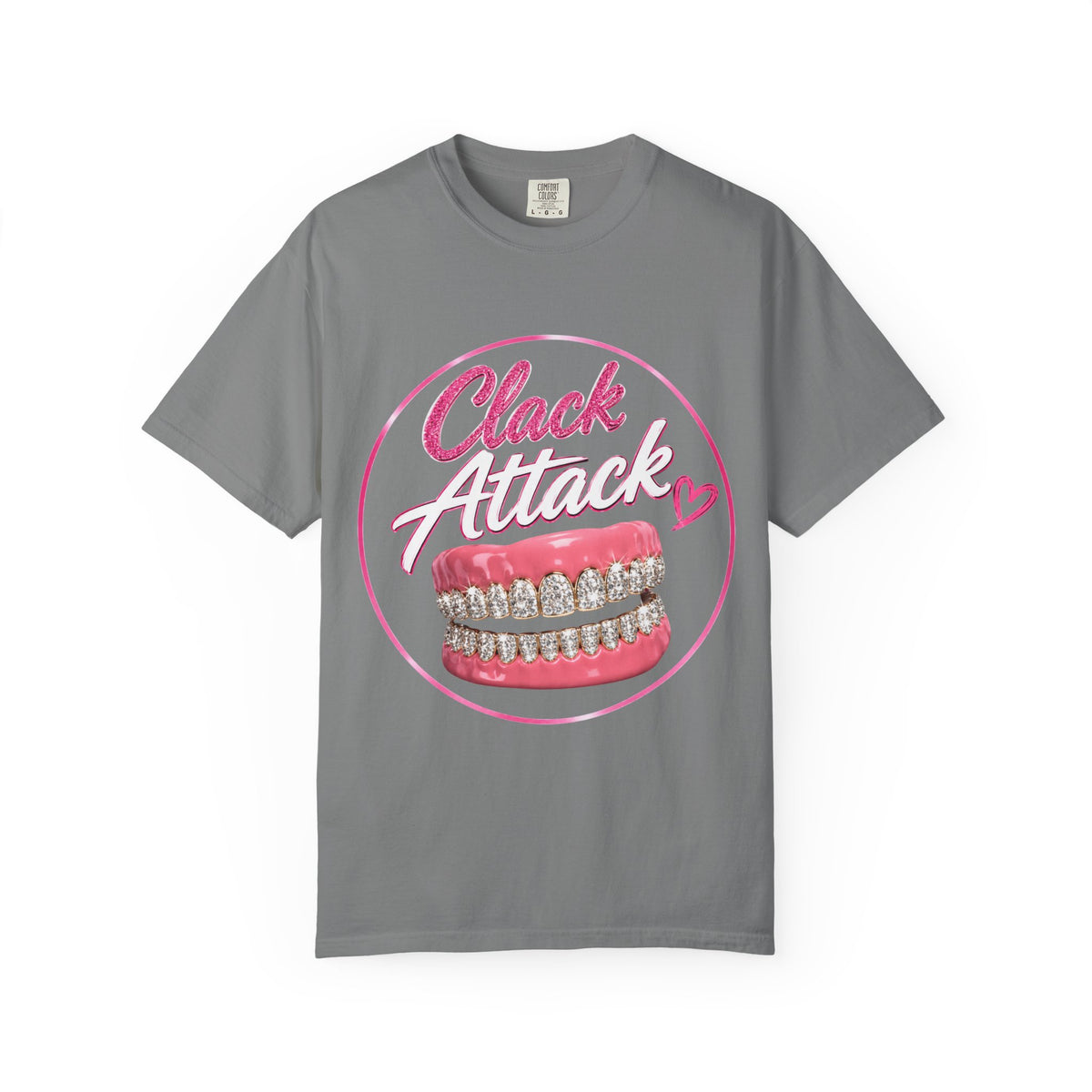 Clack Attack Blingy Denture T-shirt