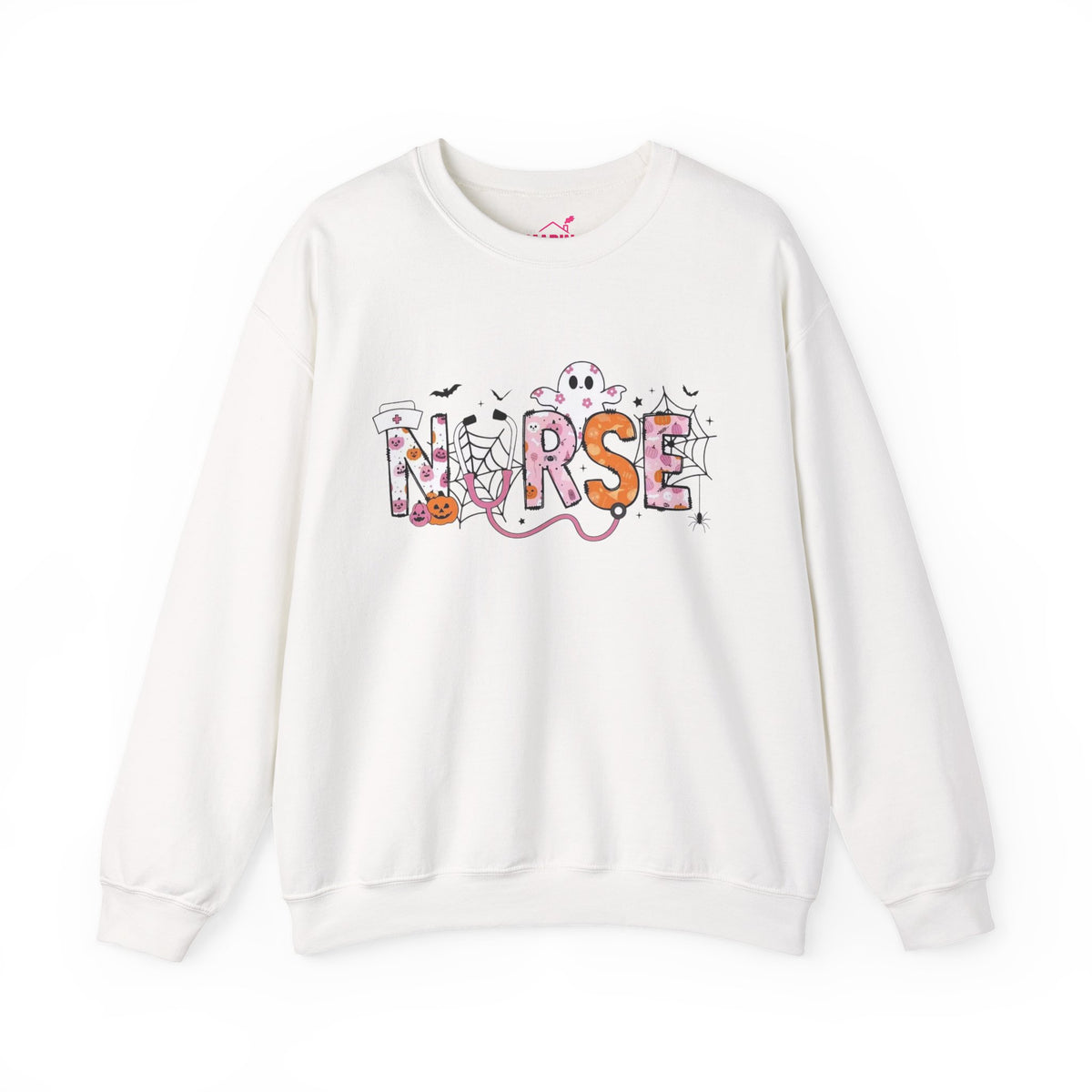 Spooky Nurse Sweatshirt | Preppy Halloween Crewneck