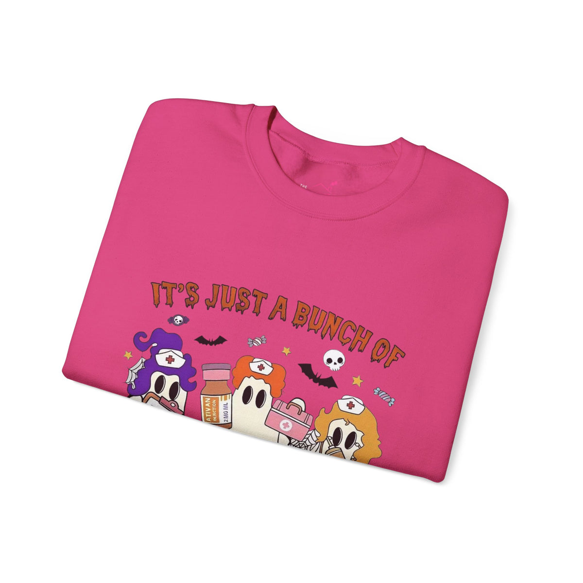 Nurse Hocus Poke Us Crewneck Sweatshirt