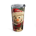 Snowman with Berries Tumbler
