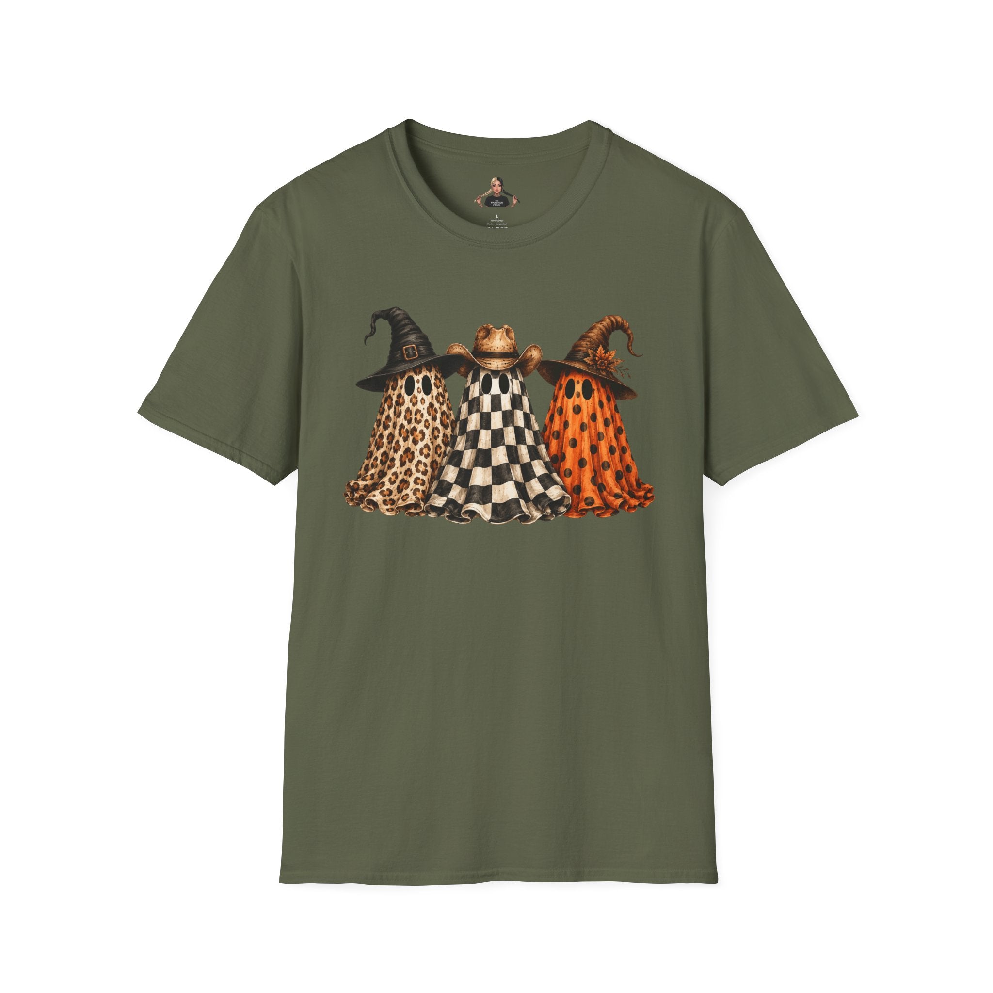 Checkered Ghost T-Shirt