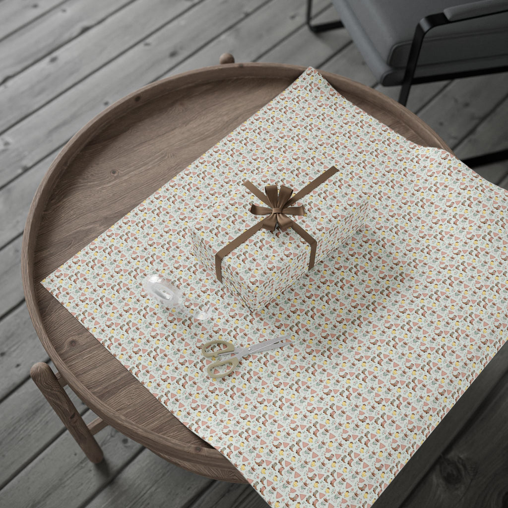 Western Easter Bunny Wrapping Papers