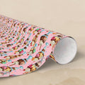 Ice Cream Cones Wrapping Paper | Dessert Pattern, Pink Ice Cream Print