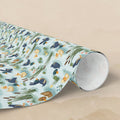 Watercolor Ducks and Reeds Wrapping Paper | Pond Animal Pattern