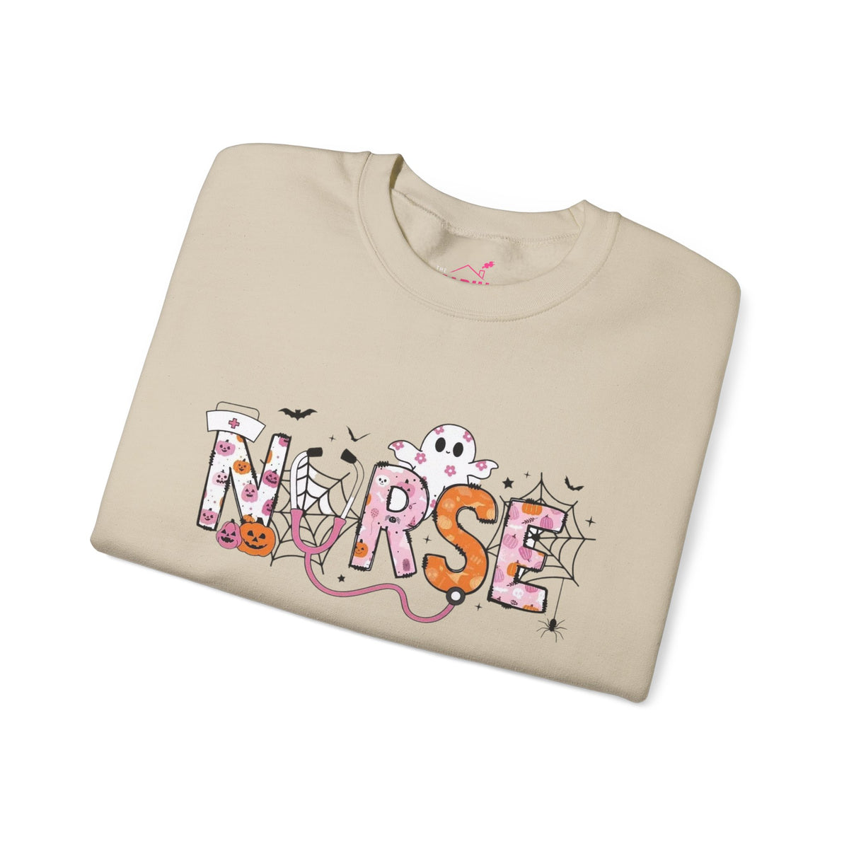 Spooky Nurse Sweatshirt | Preppy Halloween Crewneck
