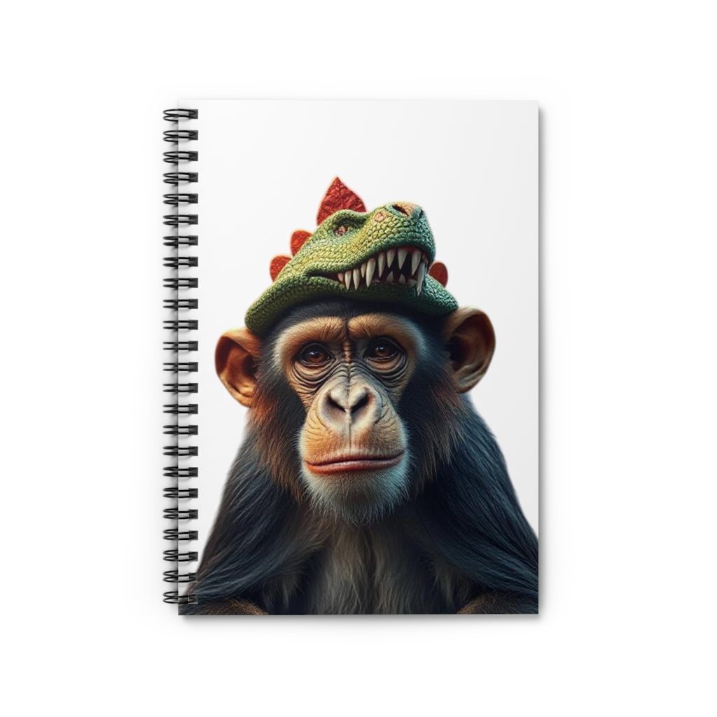 Monkey Whimsical Spiral Notebook