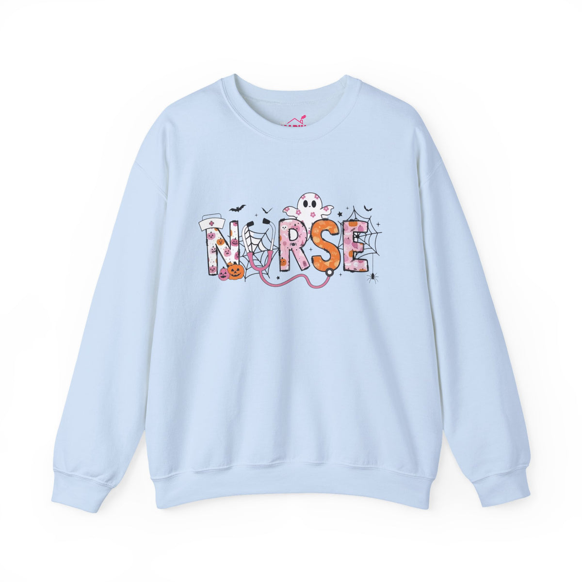 Spooky Nurse Sweatshirt | Preppy Halloween Crewneck