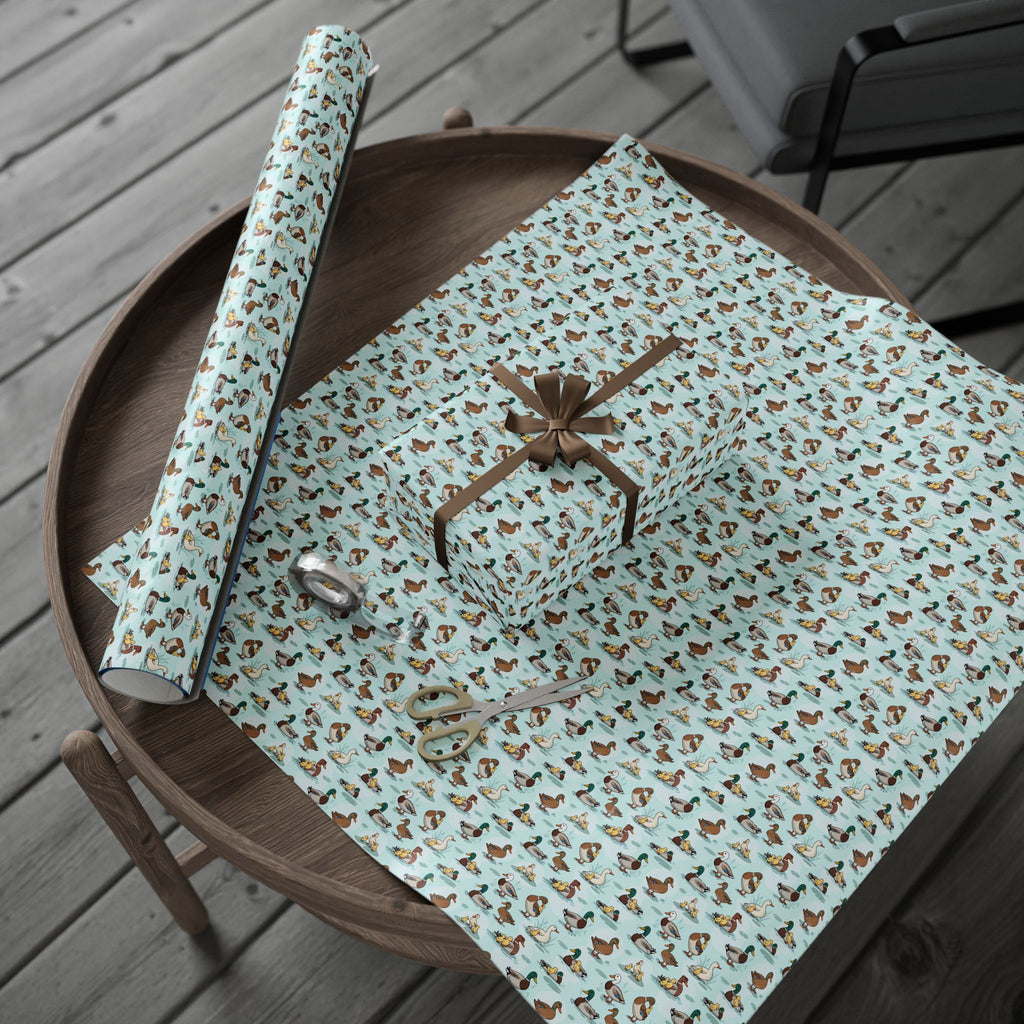 Whimsical Ducks Wrapping Paper