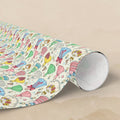 Colorful Princess Dresses Wrapping Papers | Kids Birthday Gift Wrap