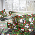Stoner Santa Smoking Pattern Wrapping Paper | Christmas Holiday Gift Wrap