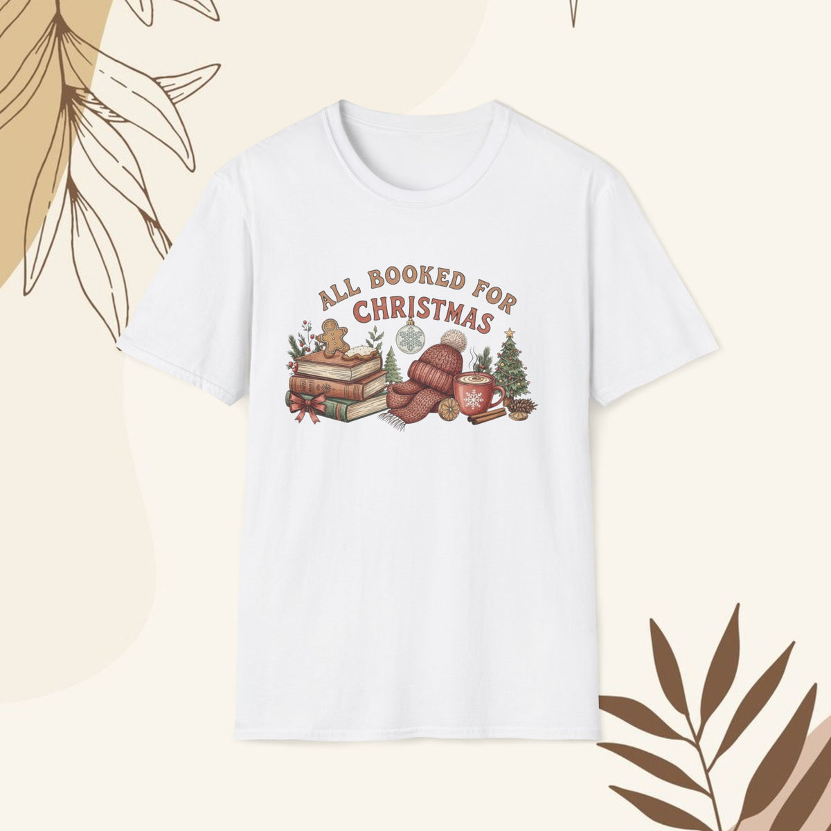 All Booked For Christmas T-Shirt