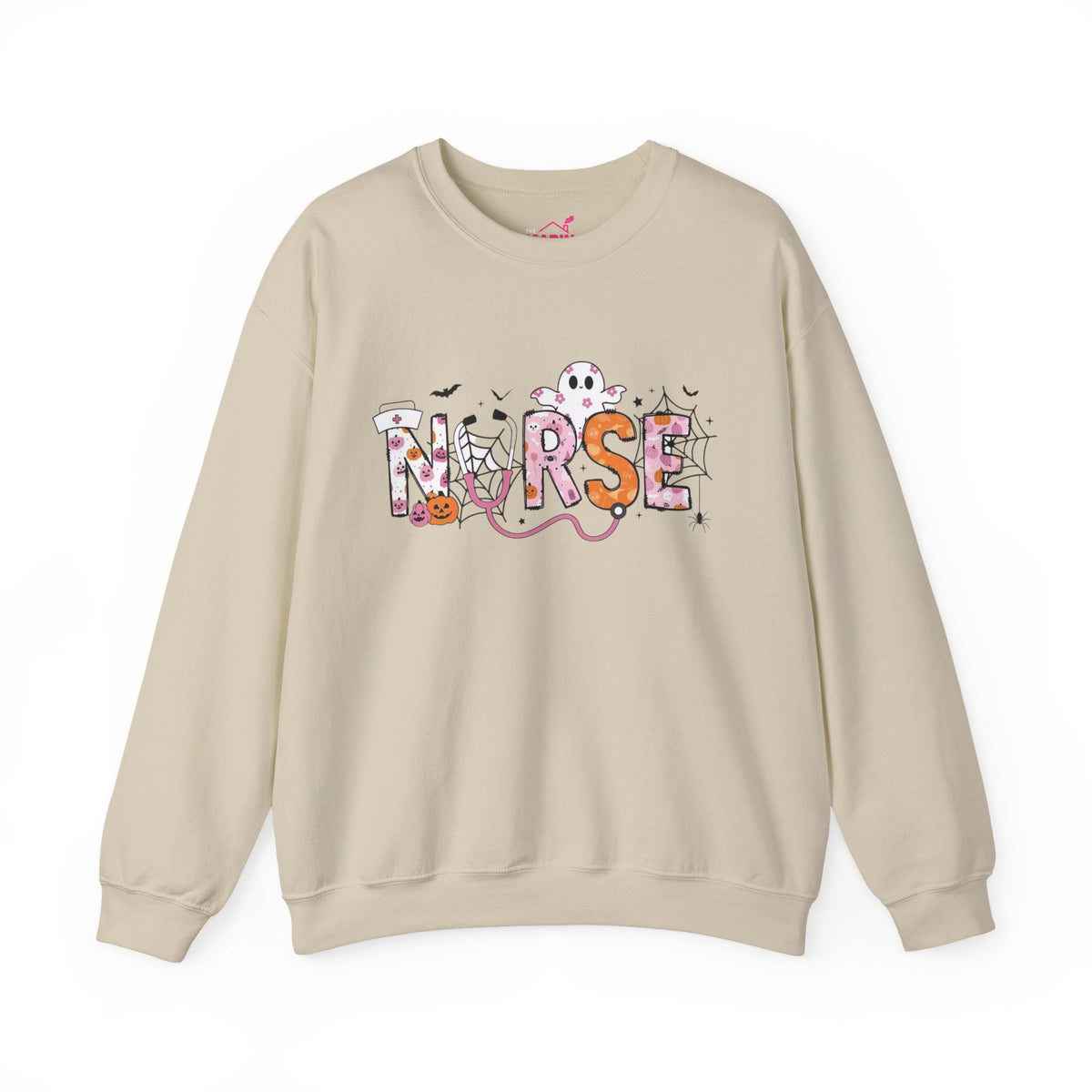 Spooky Nurse Sweatshirt | Preppy Halloween Crewneck
