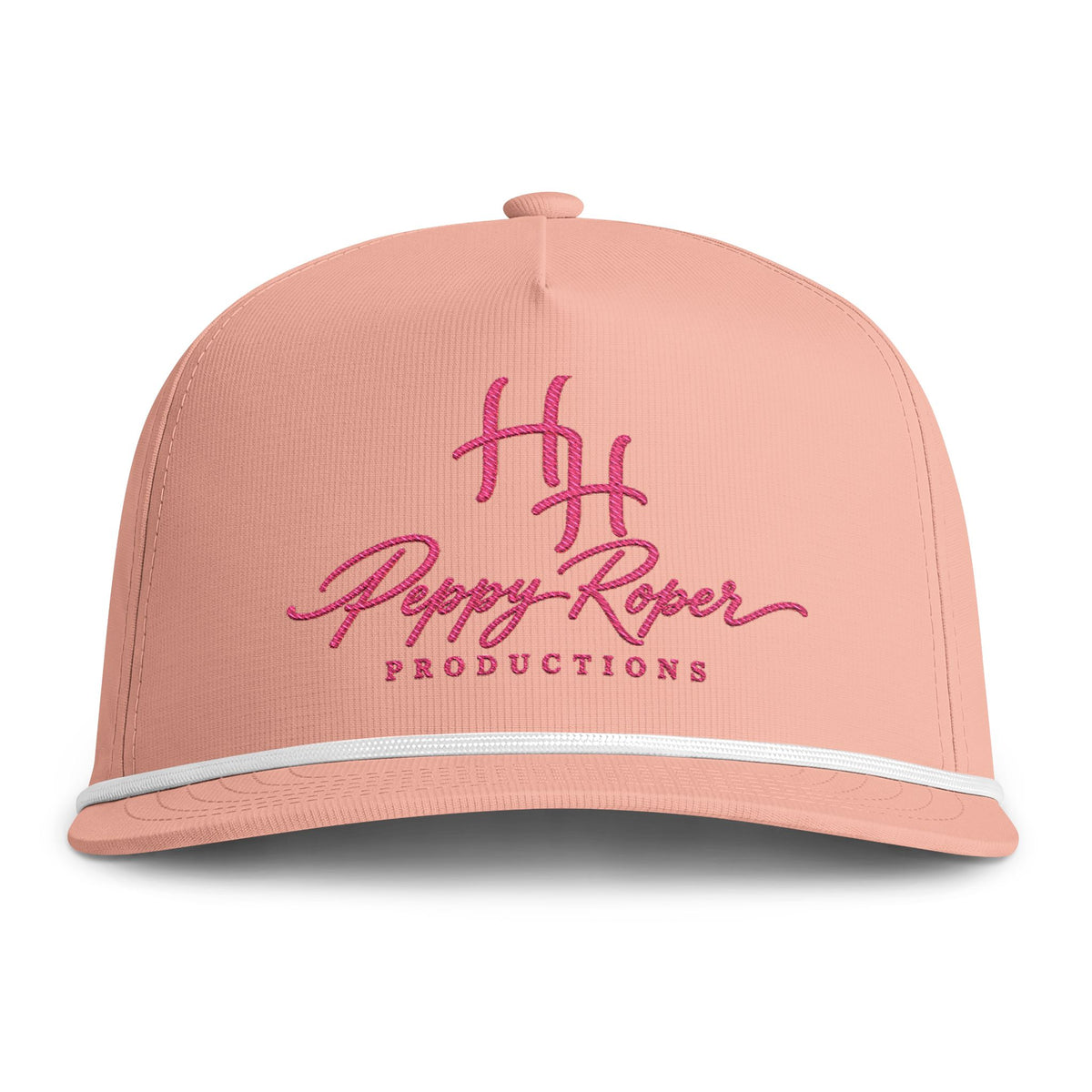 Custom Embroidered Business Logo Rope Hat | Personalized Company Hats & Branding Sunwashed