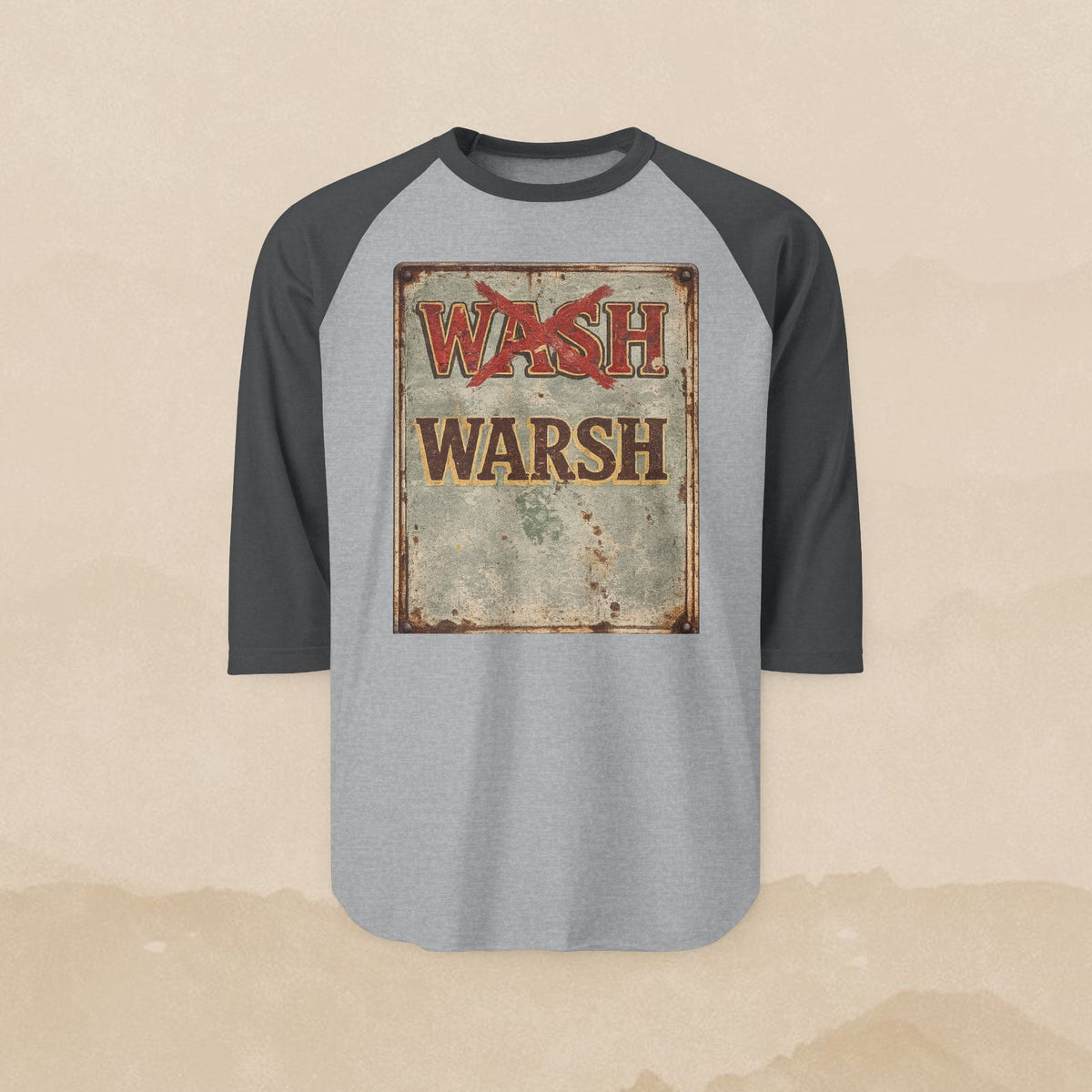 Wash/ Warsh Three-Quarter Sleeve Shirt