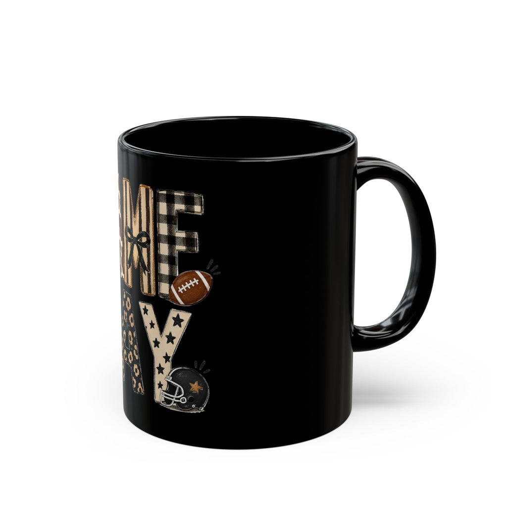 Game Day Black Mug