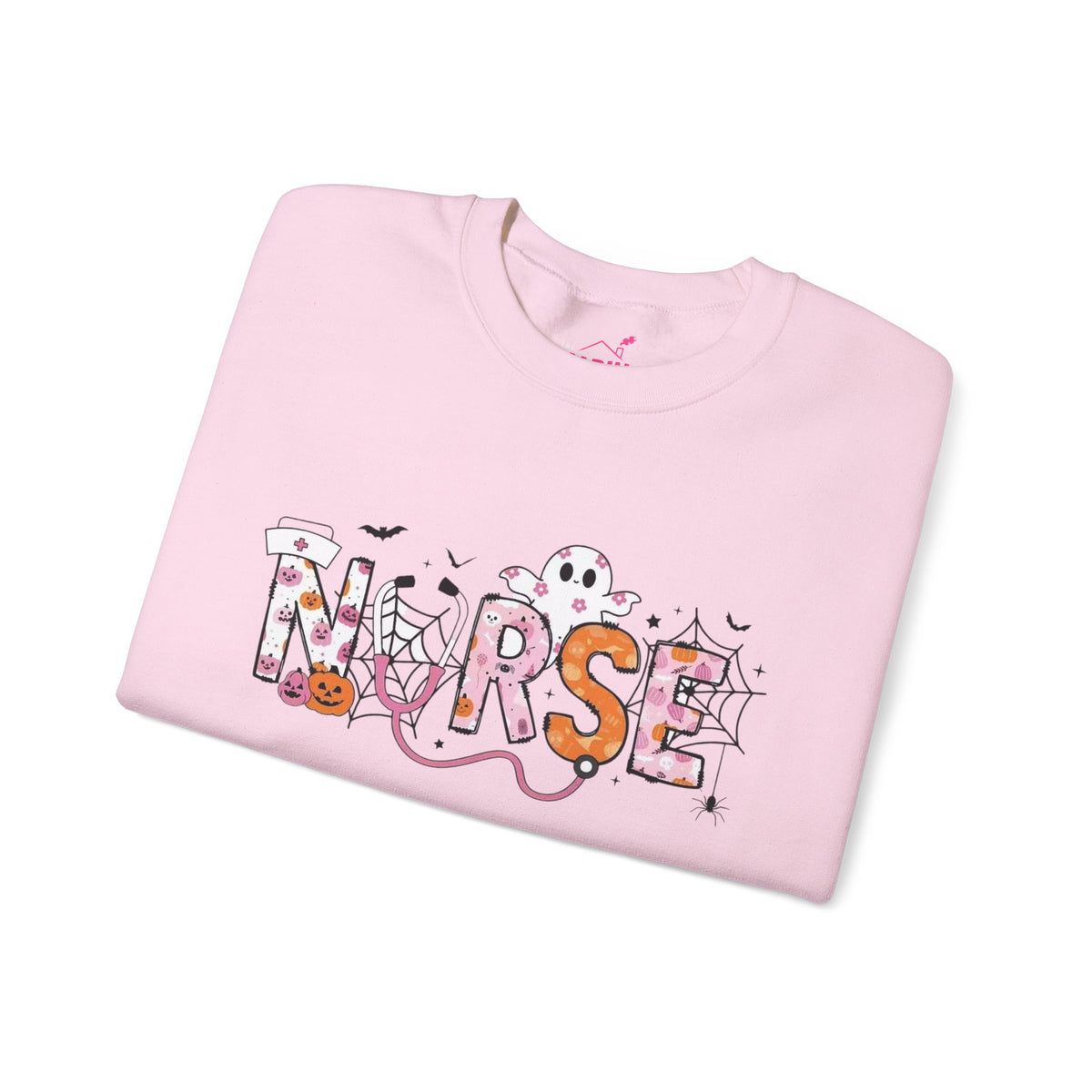 Spooky Nurse Sweatshirt | Preppy Halloween Crewneck
