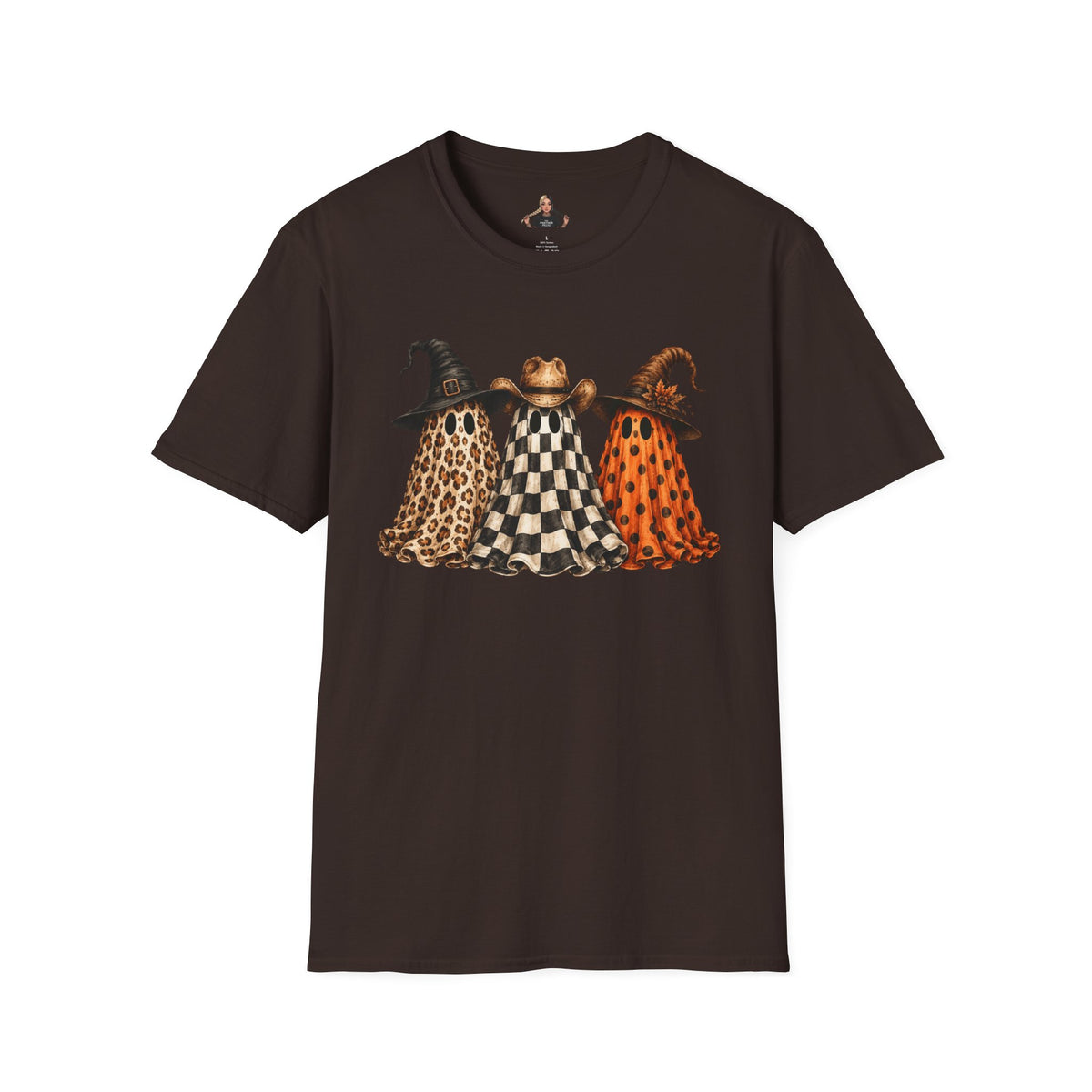 Checkered Ghost T-Shirt