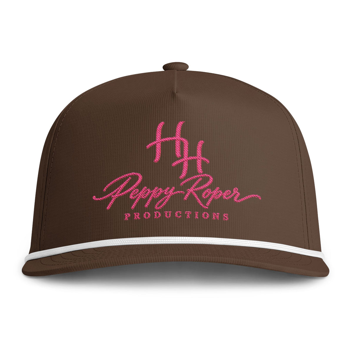 Custom Embroidered Business Logo Rope Hat | Personalized Company Hats & Branding Sunwashed
