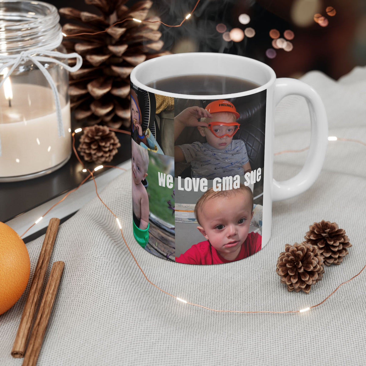 Personalized Photo Memory Coffee Cup