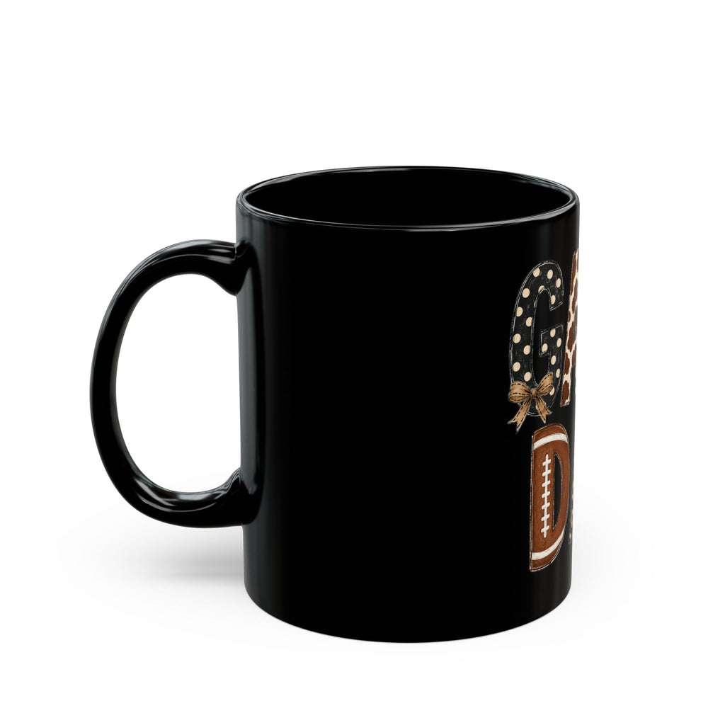 Game Day Black Mug