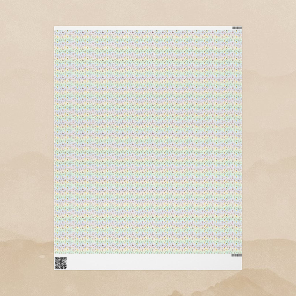 Western Cowboy Easter Bunny Wrapping Papers