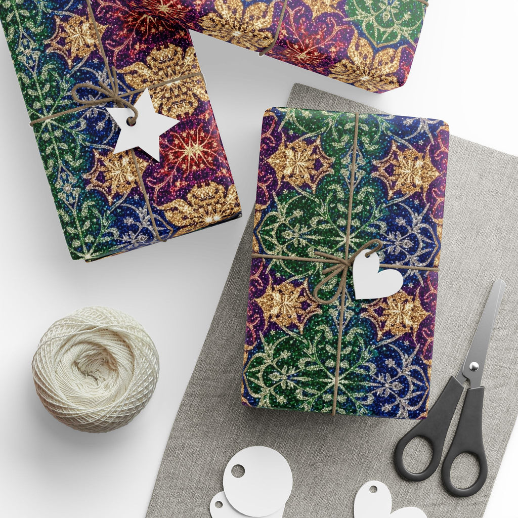 Festive Wrapping Paper Roll - Colorful Gift Wrap for Holidays, Birthdays, Parties, Crafting, and Celebrations