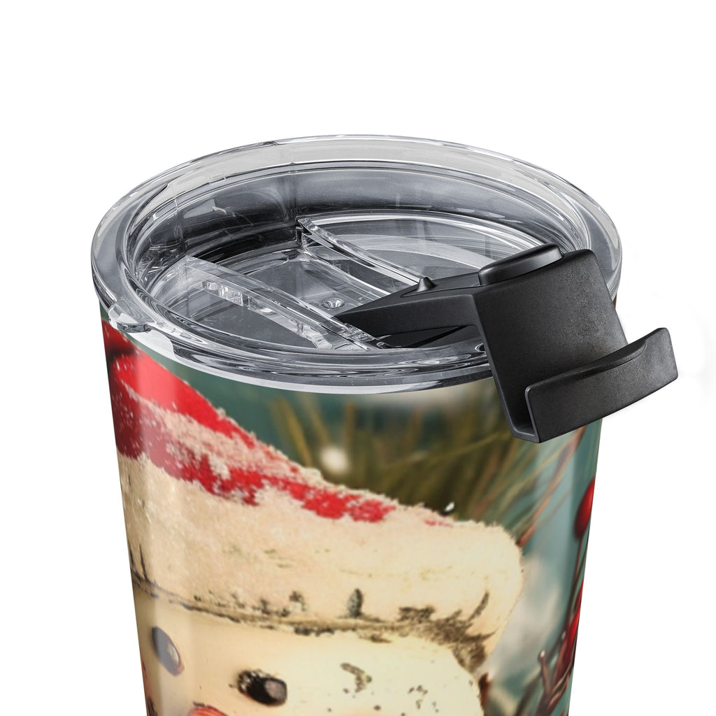 Snowman with Berries Tumbler