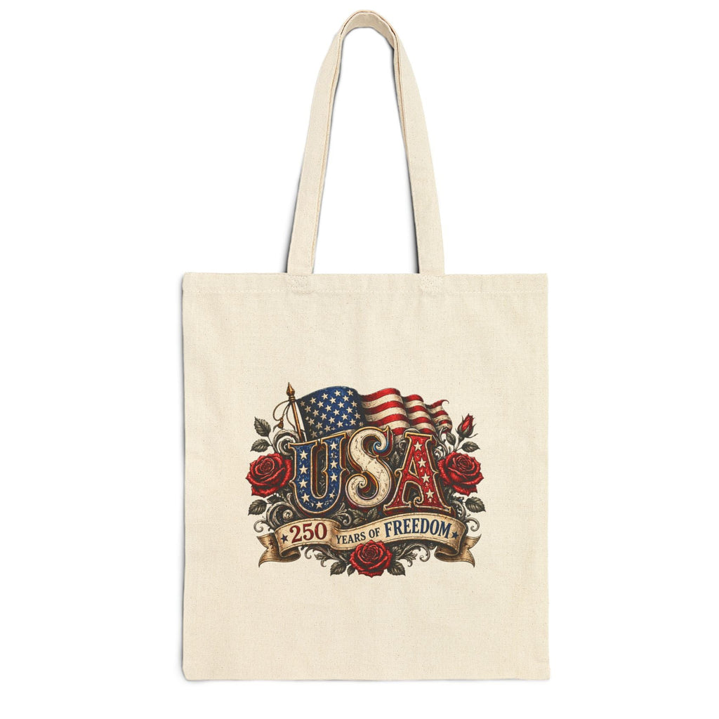 250 USA Cotton Canvas Tote Bag