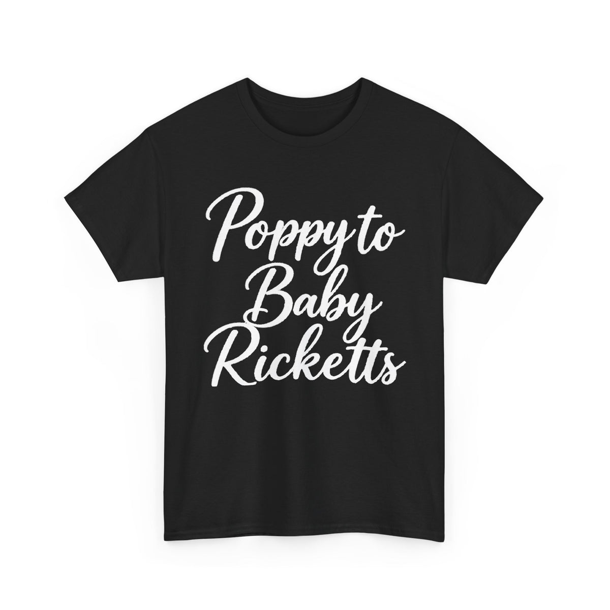 custom poppy to baby ricketts Unisex Heavy Cotton Tee