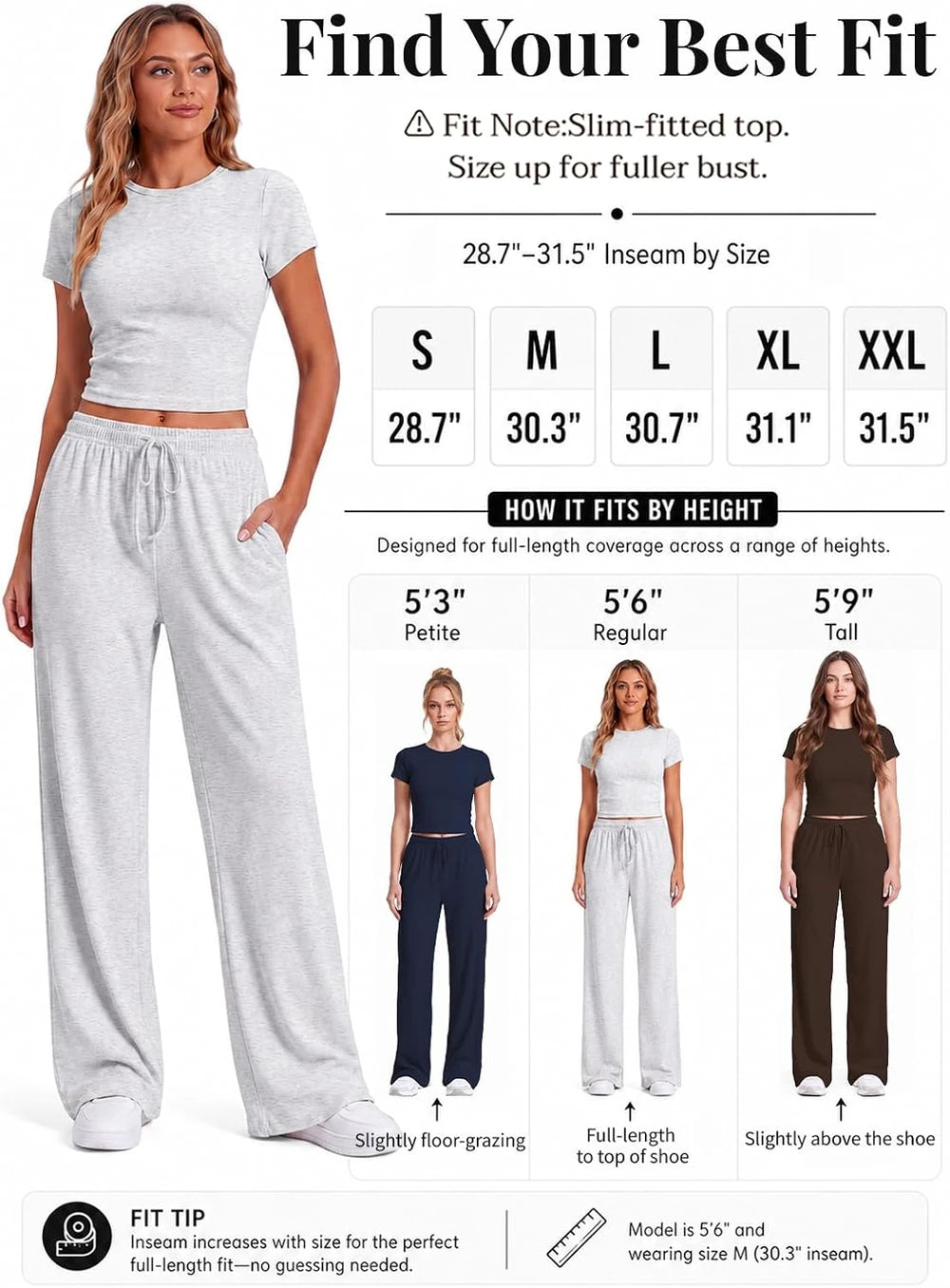 Two Piece Crop Lounge Set