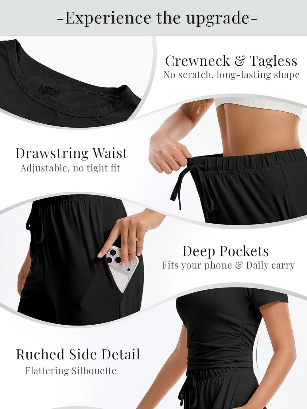 Two Piece Crop Lounge Set