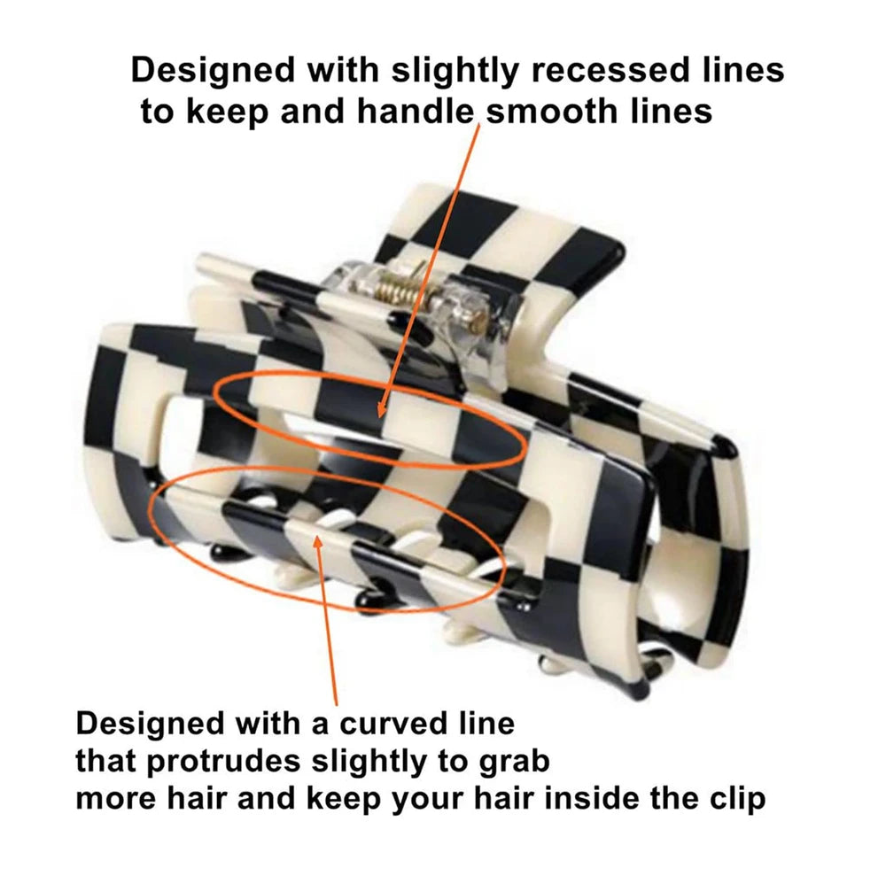 Acetate Hair Claw Clips Set