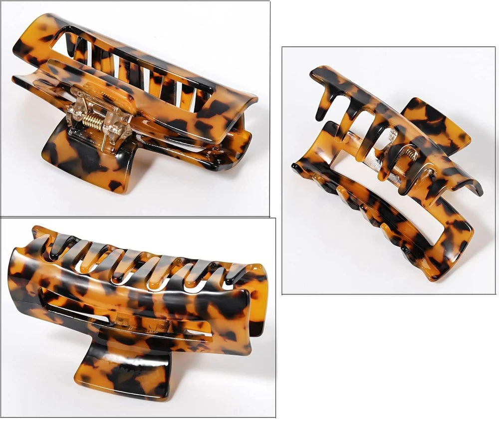 Acetate Hair Claw Clips Set