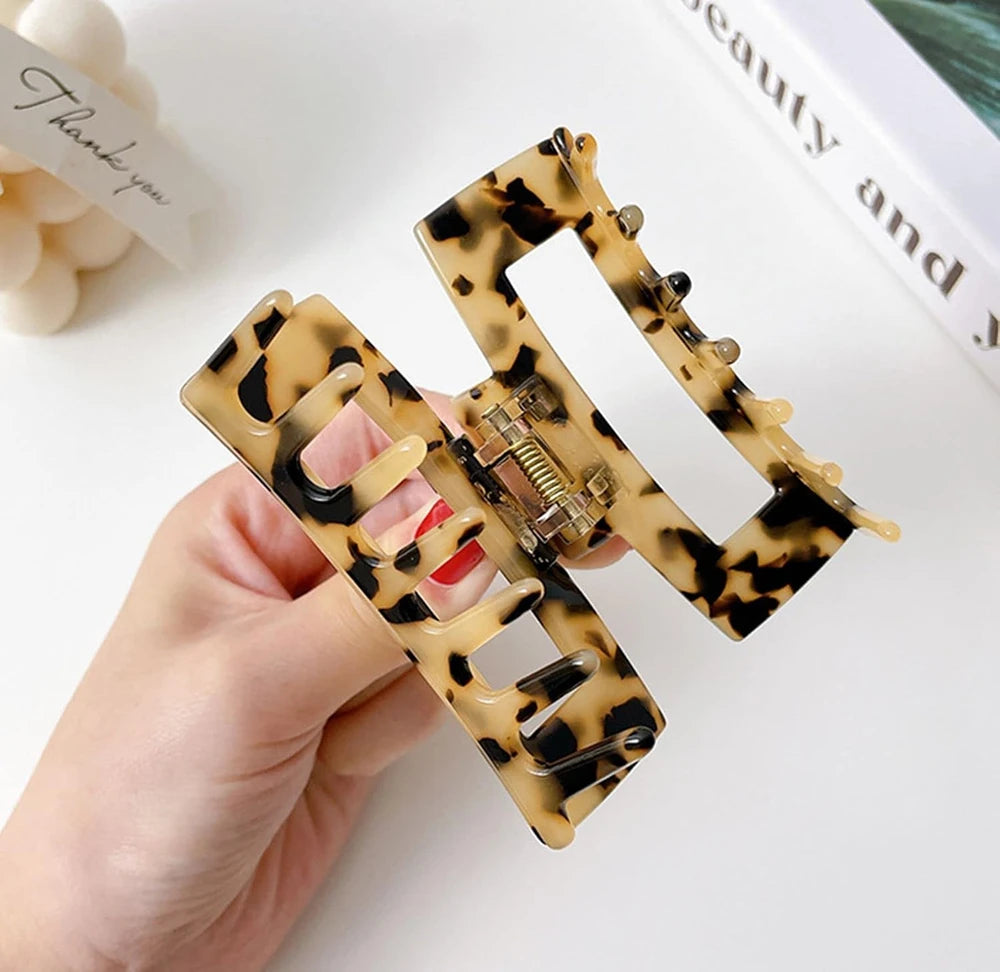 Acetate Hair Claw Clips Set