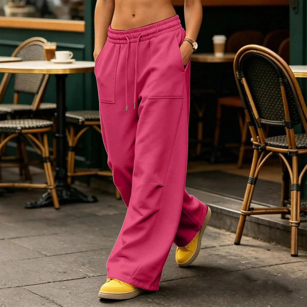 Wide Leg Barrel Sweatpants