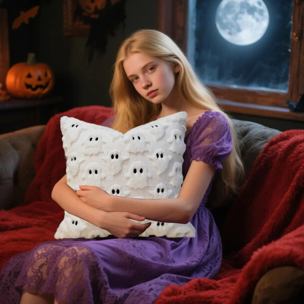 Ghost Decorative Pillow Cover