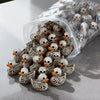 Gothic Skeleton Resin Duck Figurine Set