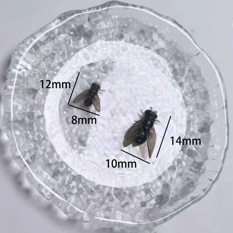 Realistic Simulation Fly Stud Earrings