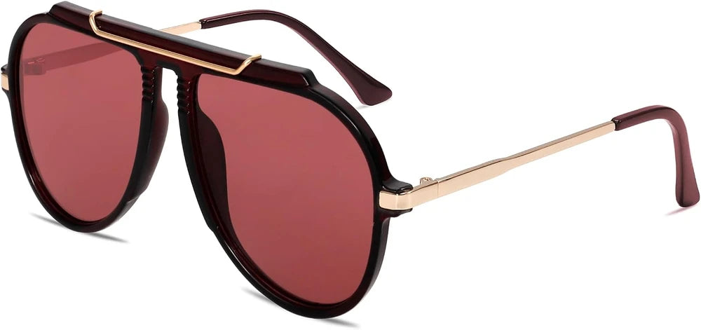 Oversized Aviator Sunglasses