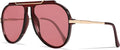Oversized Aviator Sunglasses