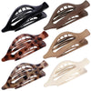 Flat French Hair Claw Clips