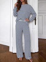 Striped Cotton Lounge Set