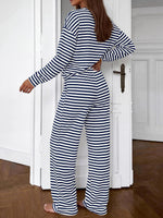 Striped Cotton Lounge Set