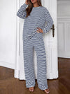 Striped Cotton Lounge Set